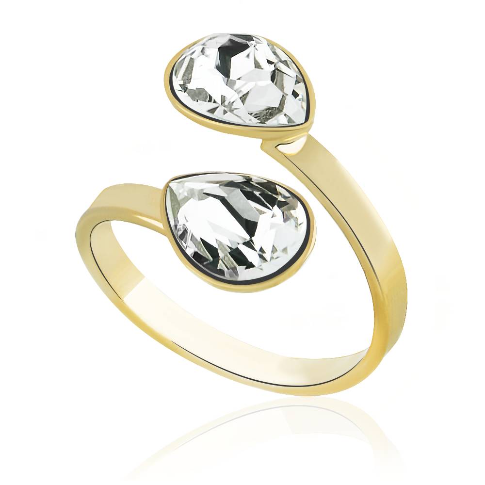 Кільце KOBI Nicoll з камінням Swarovski Регульований/Безрозмірне (7470-0893-02-35)