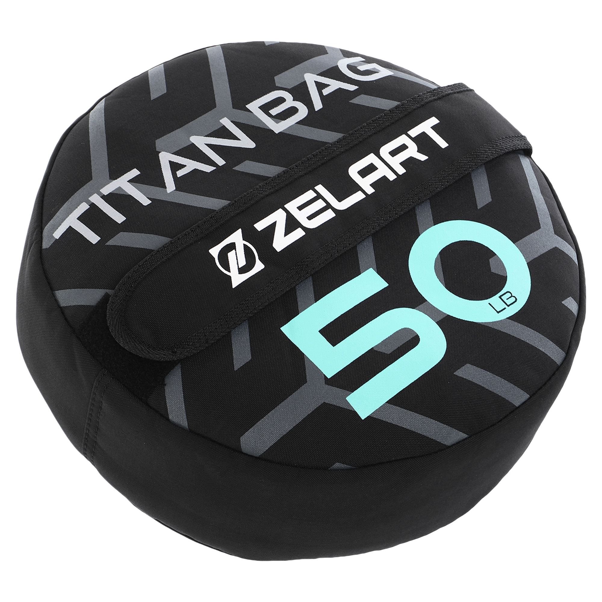 Мешок для кроссфита и фитнеса без наполнителя Zelart FI-9657-50LB 22,7 кг Черный