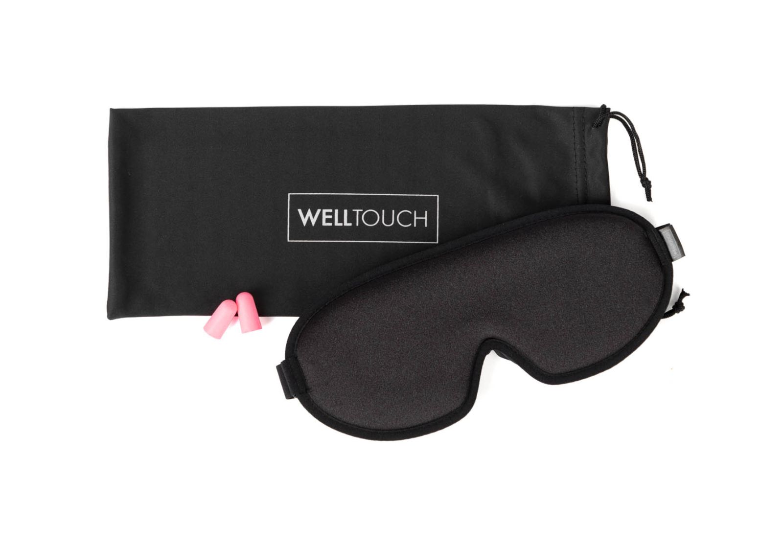 Маска для сна и релаксации WellTouch Bodhi черный