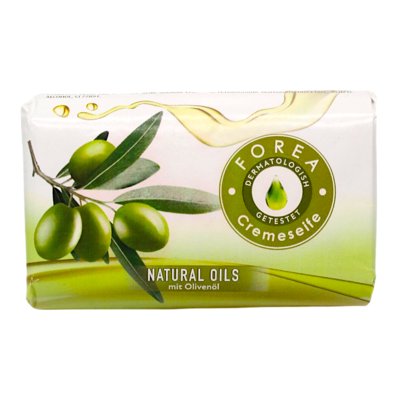 Мыло твердое Forea Natural Olive Oils 150 г