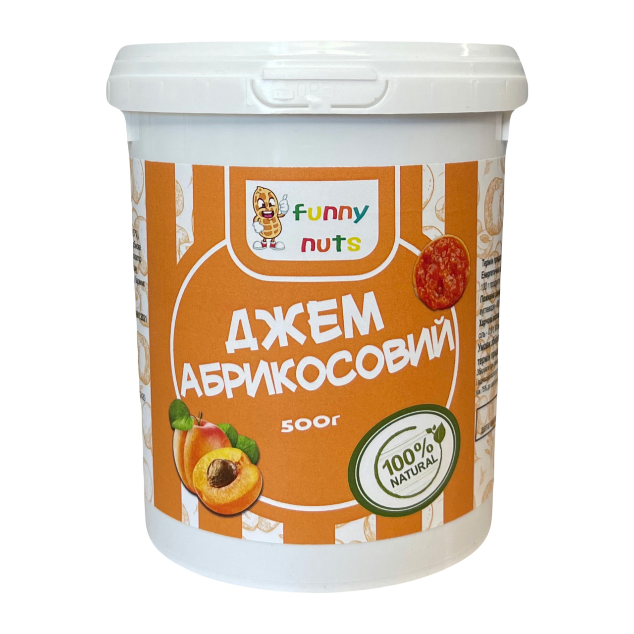 Джем абрикосовый Funny Nuts 500 г (1899428268)