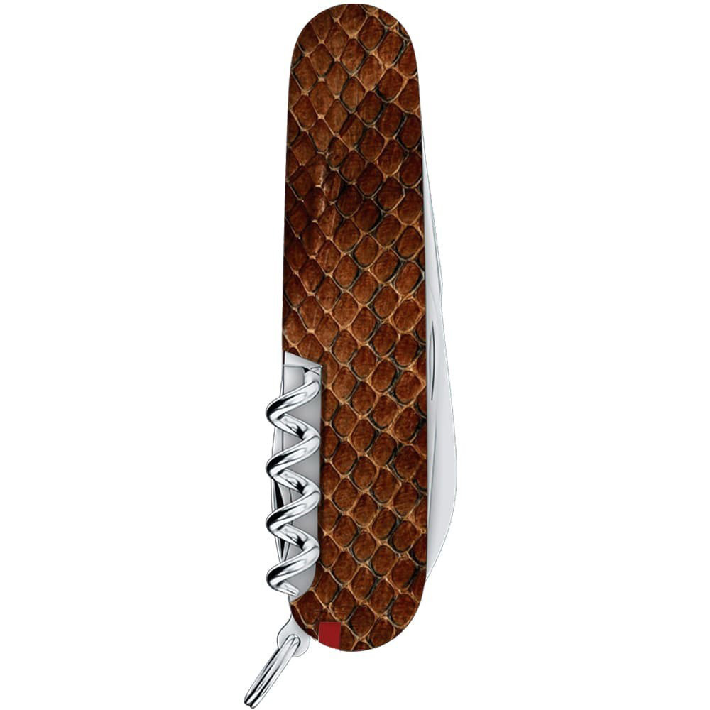 Складной нож Victorinox Spartan Design Кожа кобры 9.1 см Коричневый (1.3603_R2210pk)