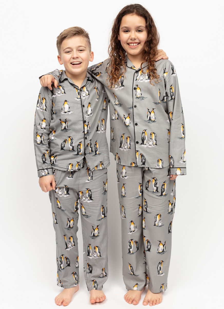 Пижама Cyberjammies Parker 3014 122 см Серый (5051877531574)