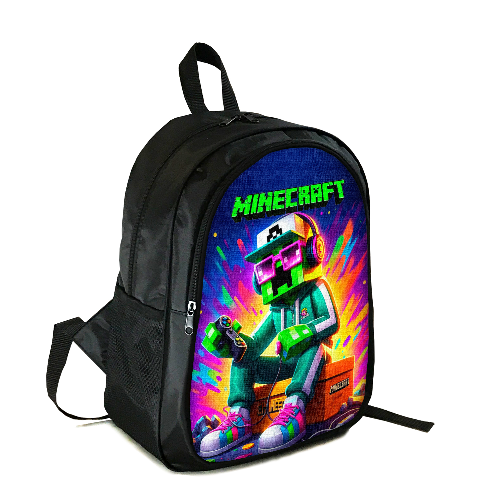 Дитячий шкільний рюкзак Minecraft Крипер 20 л