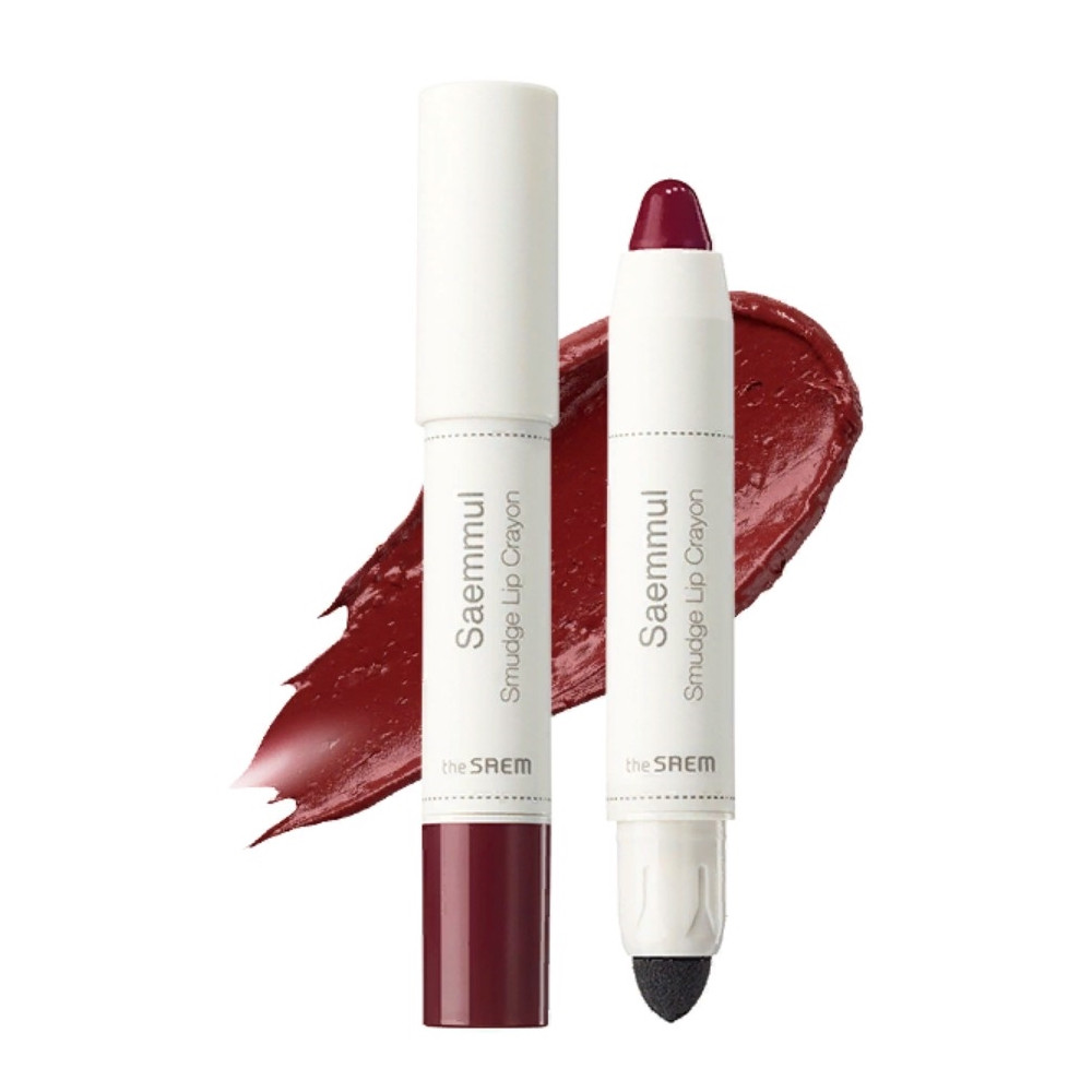 Помада-олівець для губ The Saem Saemmul Smudge Lip Crayon RD02 3,5 г 8806164135495