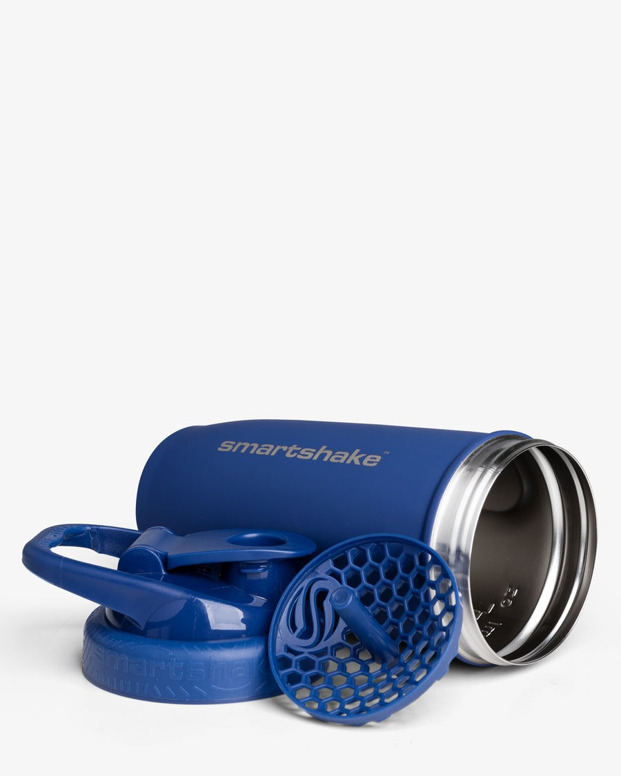 Шейкер спортивный SmartShake металлический Reforce Stainless Steel 30oz/900ml