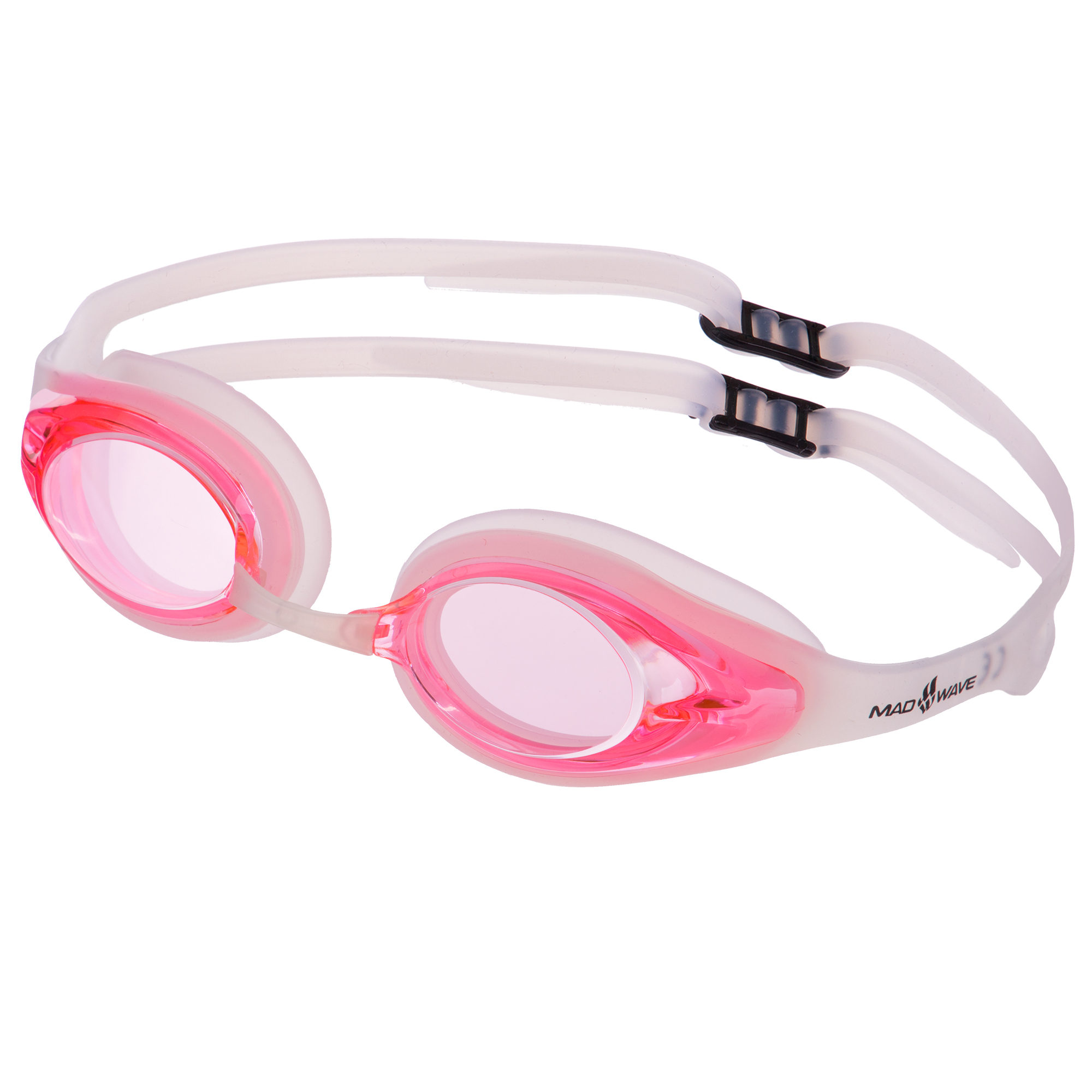 Очки для плавания MadWave ALLIGATOR M042713 Розовый