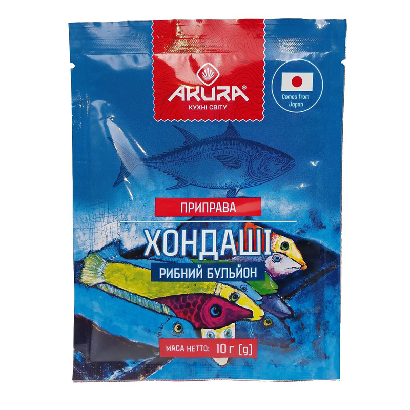Приправа Рибний бульйон ХОНДАШІ ТМ Akura 10 г