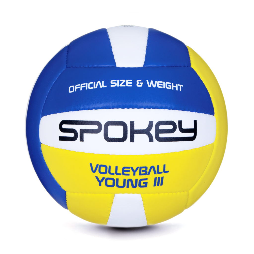 Волейбольний м'яч Spokey Young II розмір 4 White-Blue-Yellow (s0455)