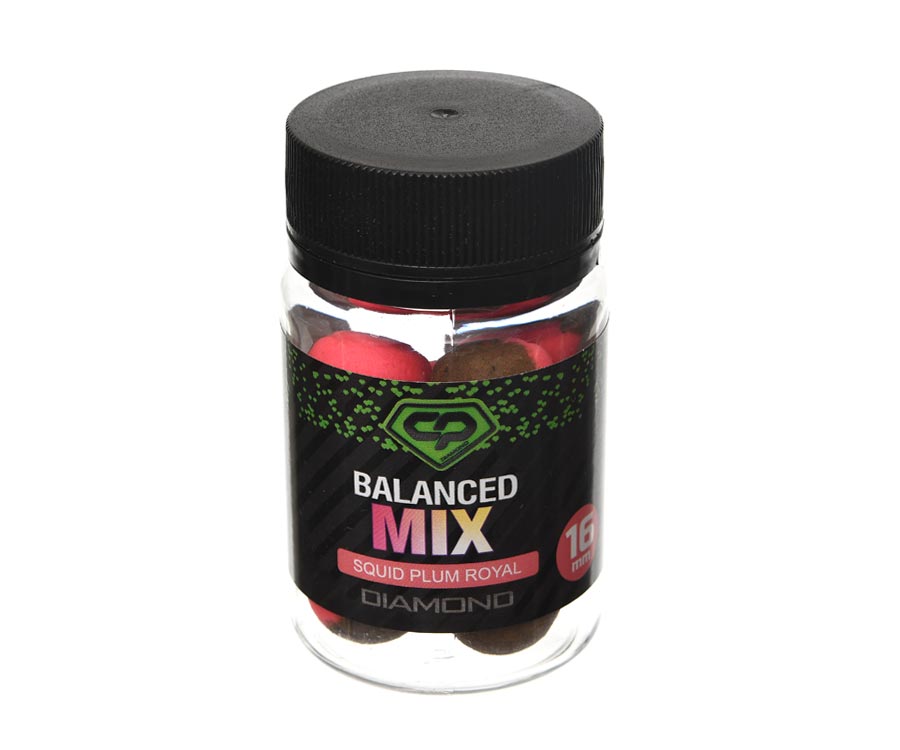 Бойли Carp Pro Diamond Balanced Mix Squid Plum Royal 16мм (DCPBMSQPR16)
