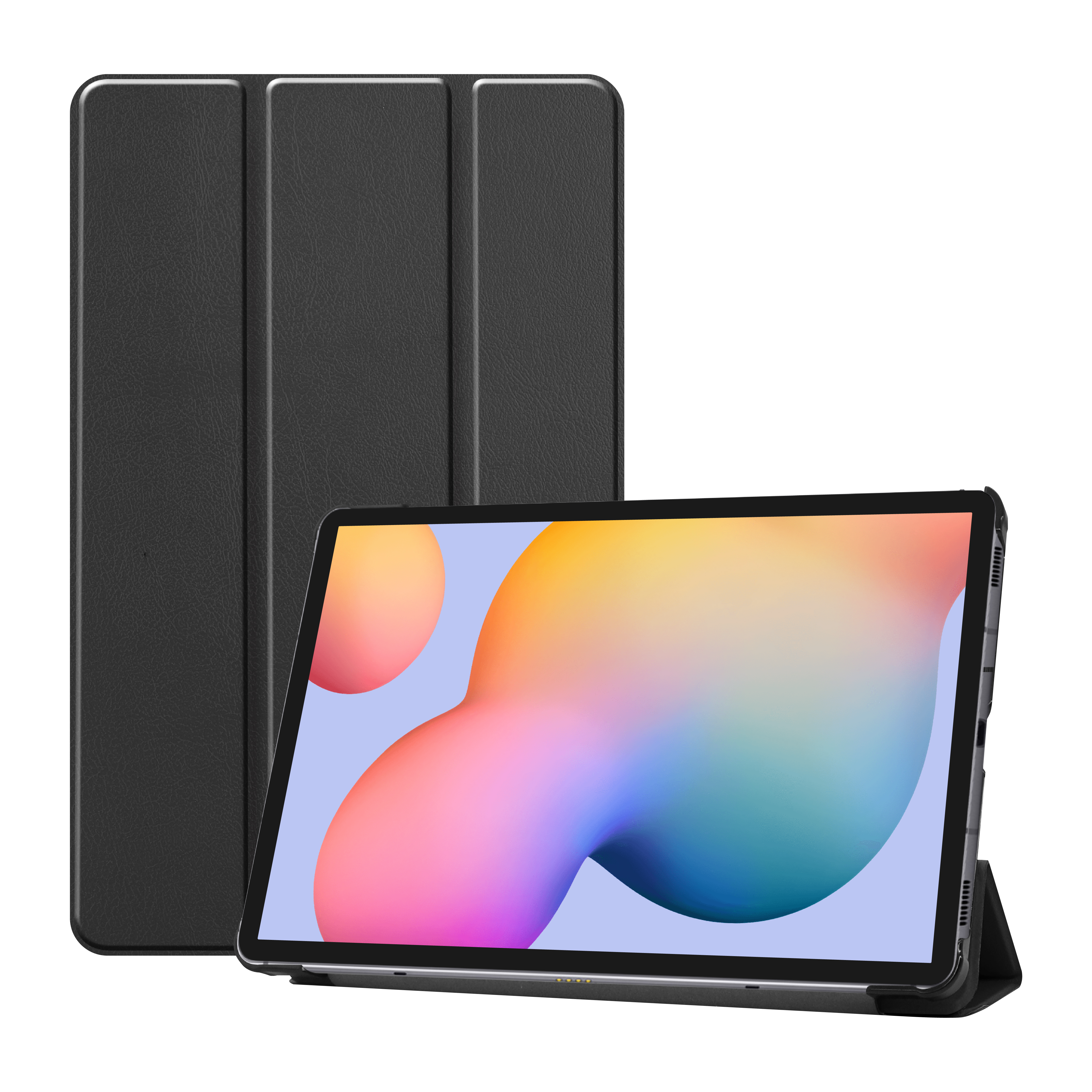 Чохол AIRON Premium для Samsung Galaxy Tab S6 Lite (SM-P610/P615) із захисною плівкою та серветкою Black (4821784622488)
