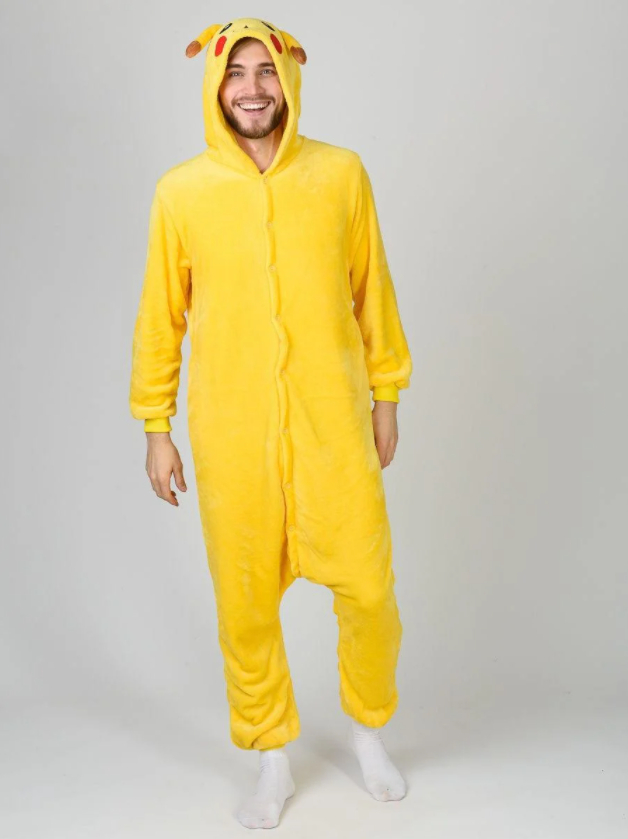 Пижама кигуруми Jamboo Пикачу XL Желтый (J400818)