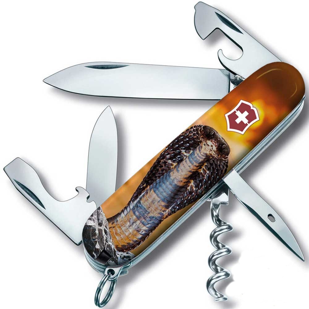 Складной нож Victorinox Spartan Zodiac Королевская кобра 9.1 см Разноцветный (1.3603_Z4230pk)