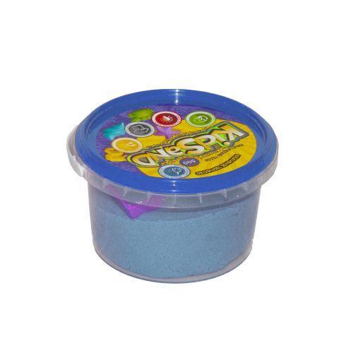Кинетический песок Danko Toys KidSand, синий, 500 г
