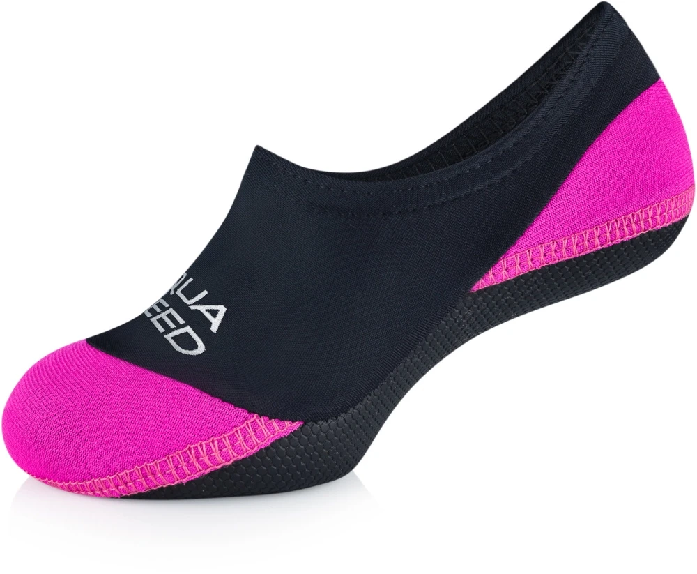 Носки для бассейна Aqua Speed NEO SOCKS 7371 (177-19) 22-23 Черно-малиновый (5908217673718)