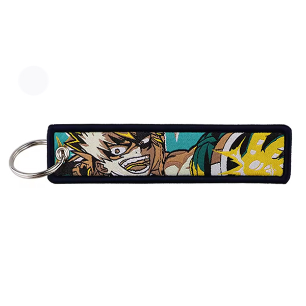 Брелок Кацуки Бакуго My Hero Academia — Bioworld, тканина, 13х3 см