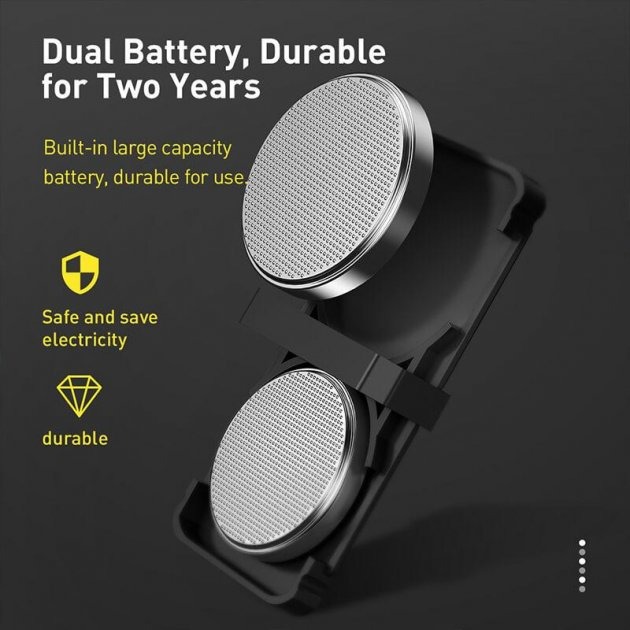 Индукционная LED подсветка дверей авто BASEUS Door open warning light CRFZD-01 Прозрачная