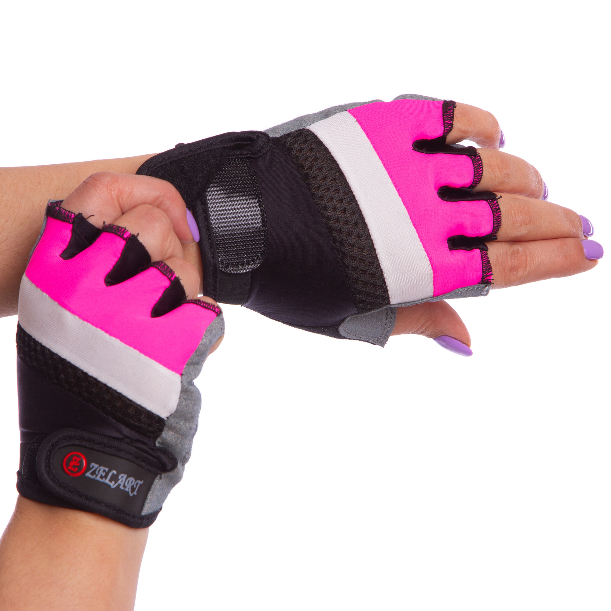 Перчатки для фитнеса женские planeta-sport Zelart BC-3786 XS Розовый