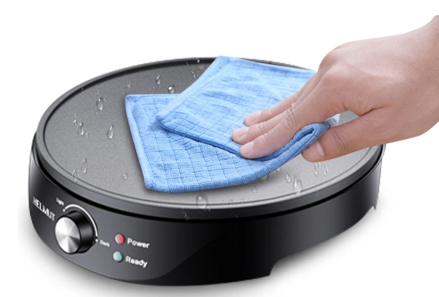 Млинниця електрична Helmut HM-517 30см 1000W Black (3_01742)