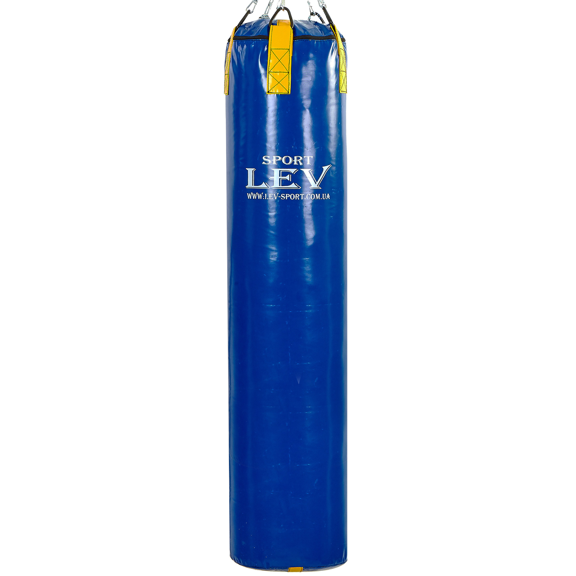 Мешок боксерский Цилиндр Тент h-150см LEV UR LV-2807 d-33см вес-80кг Синий