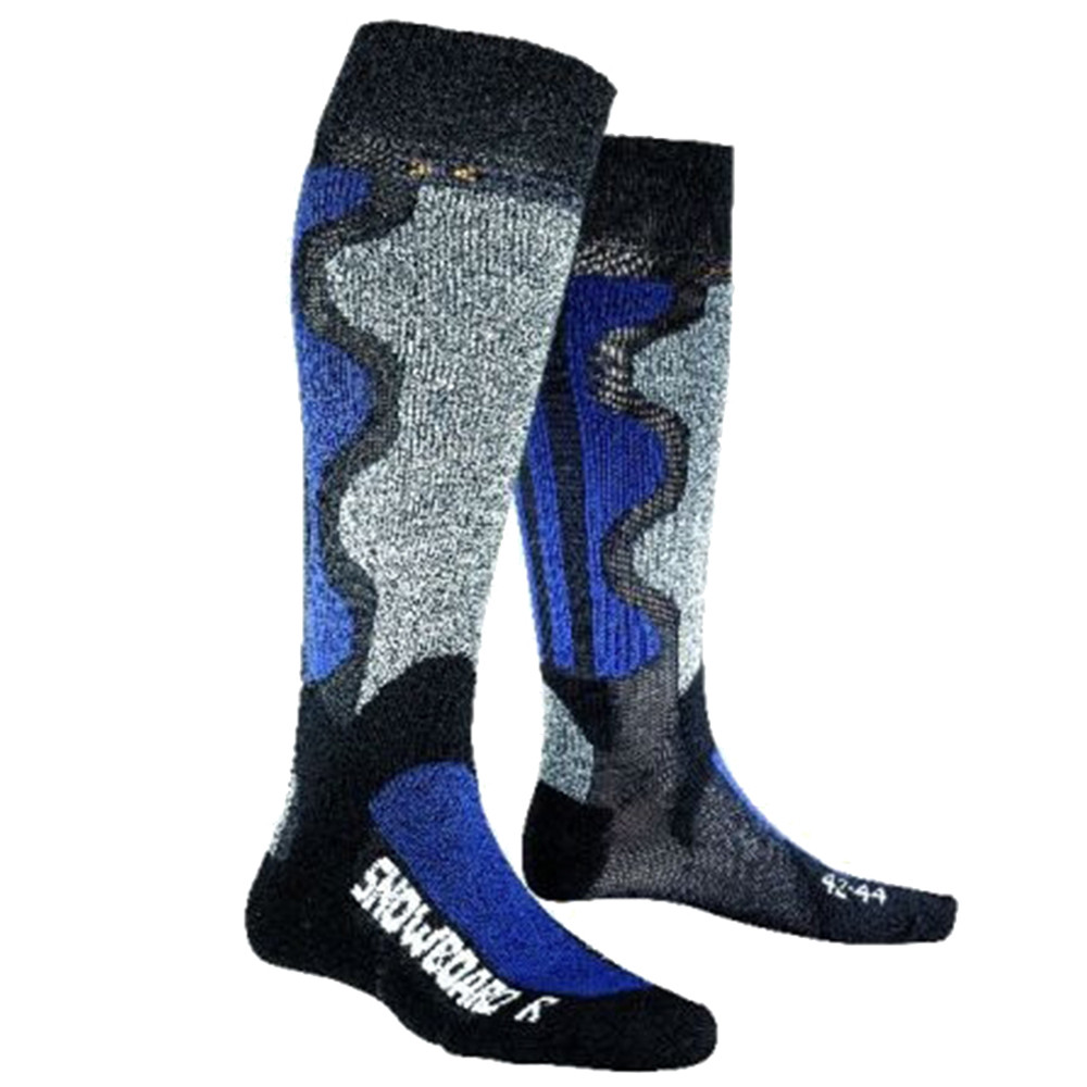 Шкарпетки X-Socks Snowboarding 45-47 Сірий/Синій (1068-X20031 45-47)