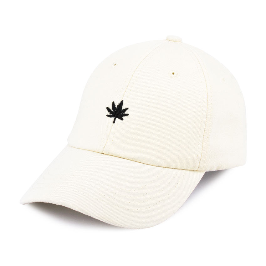 Бейсболка beani'qe Small hemp leaf One Size Бежевый (27004)