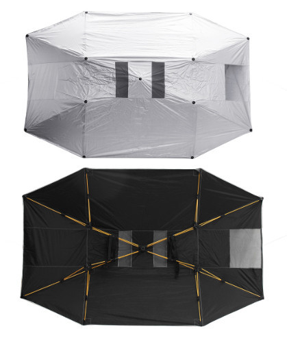 Парасолька автомобільна UKC Umbrella Silver (hub_np2_1365)