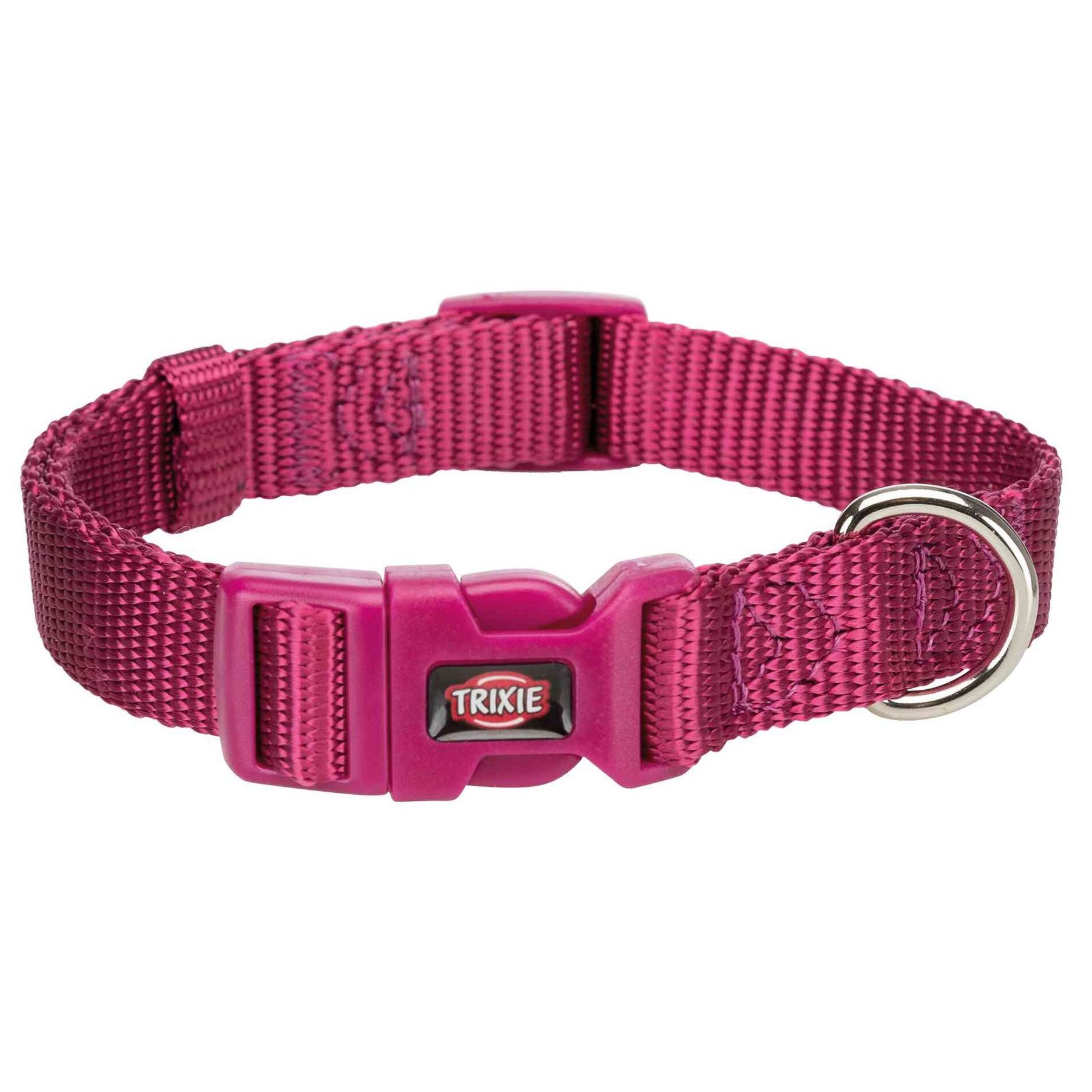 Нейлоновий нашийник для собак Trixie Premium S 25-40 см/15 мм (рожевий)
