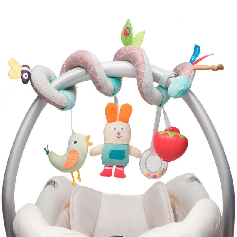 Игрушка спираль для коляски и автокресла Taf Toys DD117555