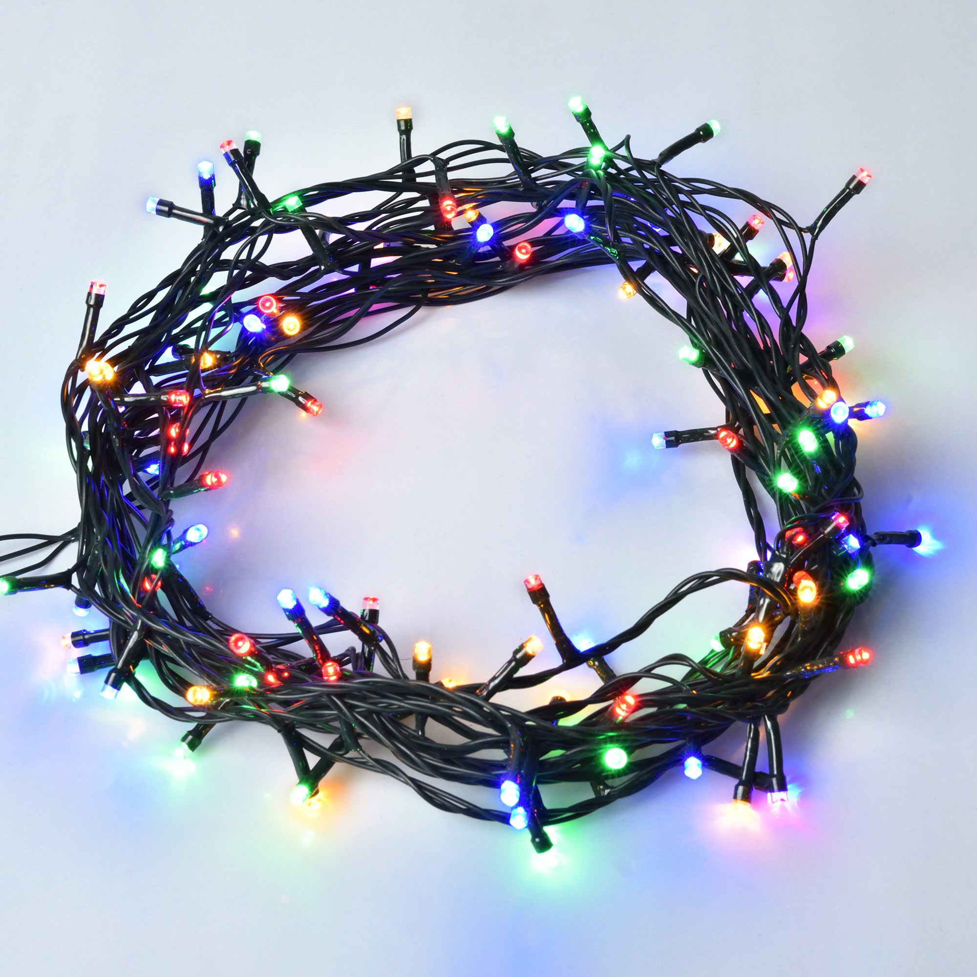 Електрогірлянда-нитка YES! Fun Нить 120 LED 8.4 м різнокольорова, контролер 8 режимів