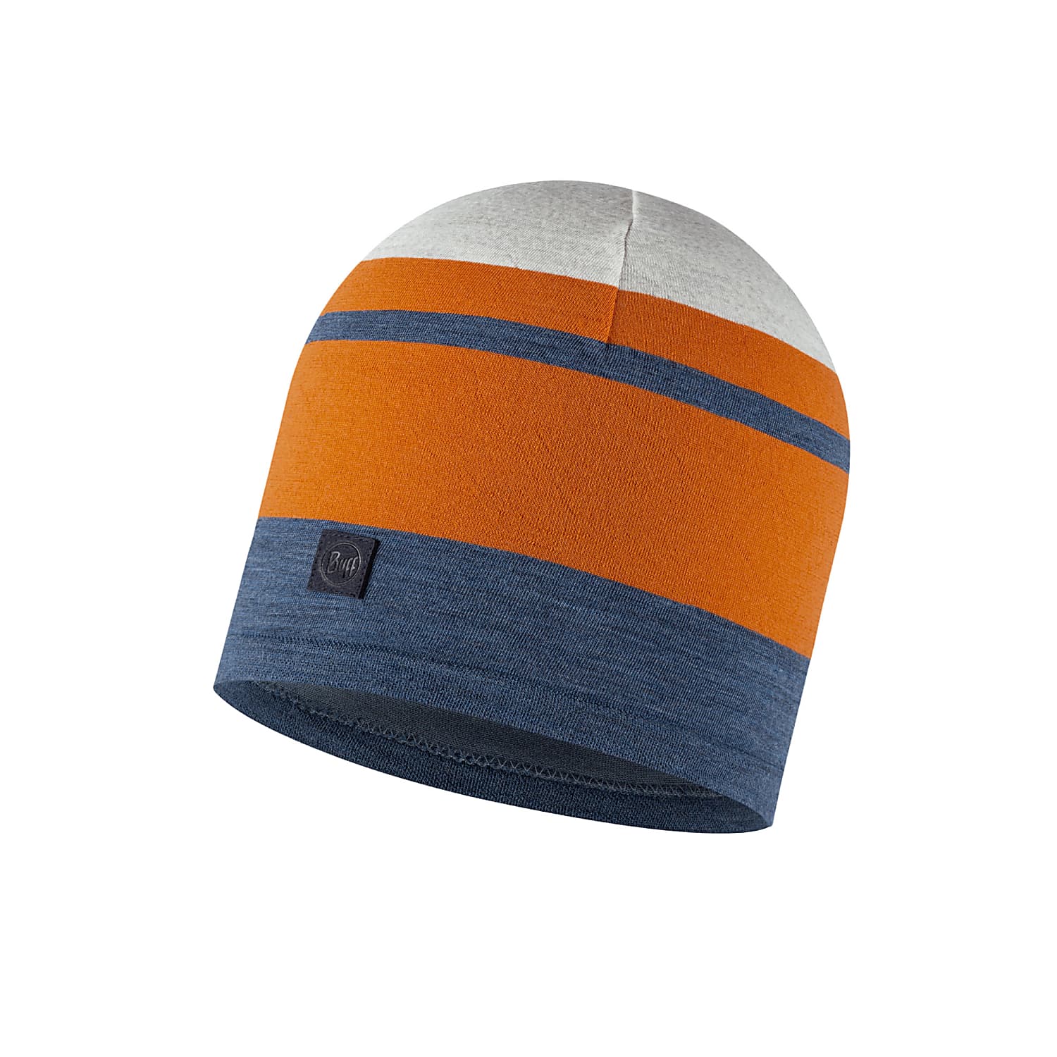 Шапка Buff Merino Move Beaney One Size Синий-Оранжевый
