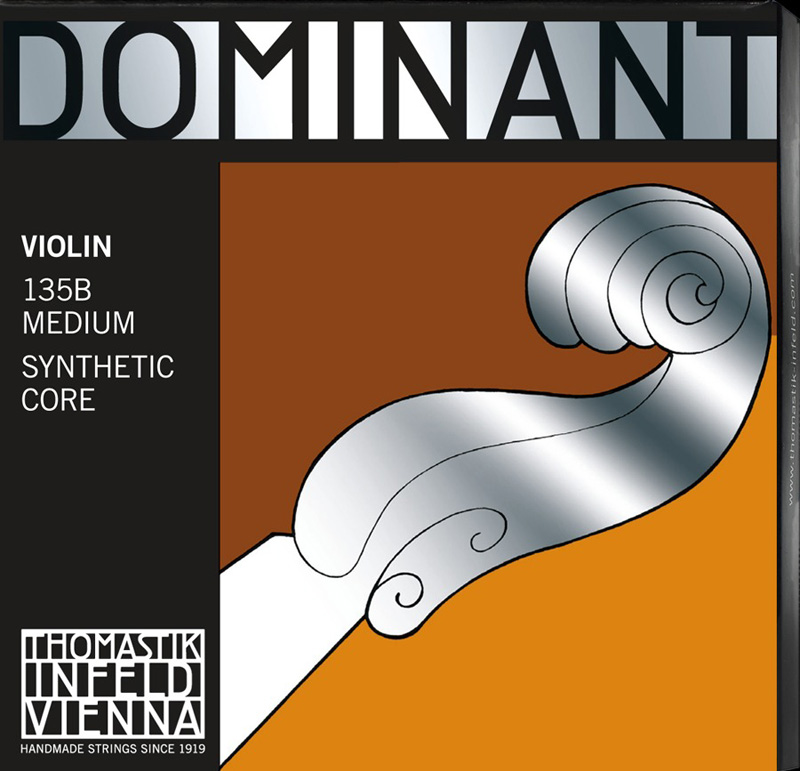 Струны для скрипки Thomastik-Infeld 135B Dominant Synthetic Core 4/4 Violin Strings Medium Tension