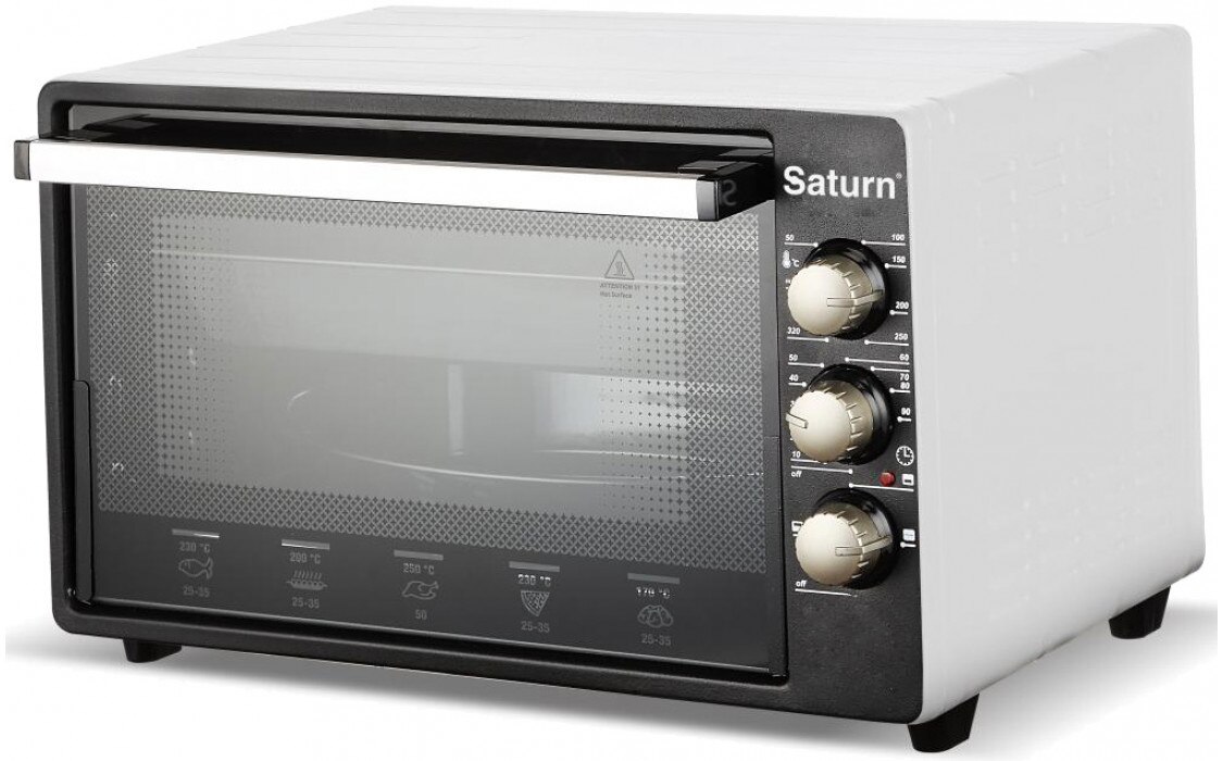 Електропіч Saturn ST EC 1080 White (F00155745)