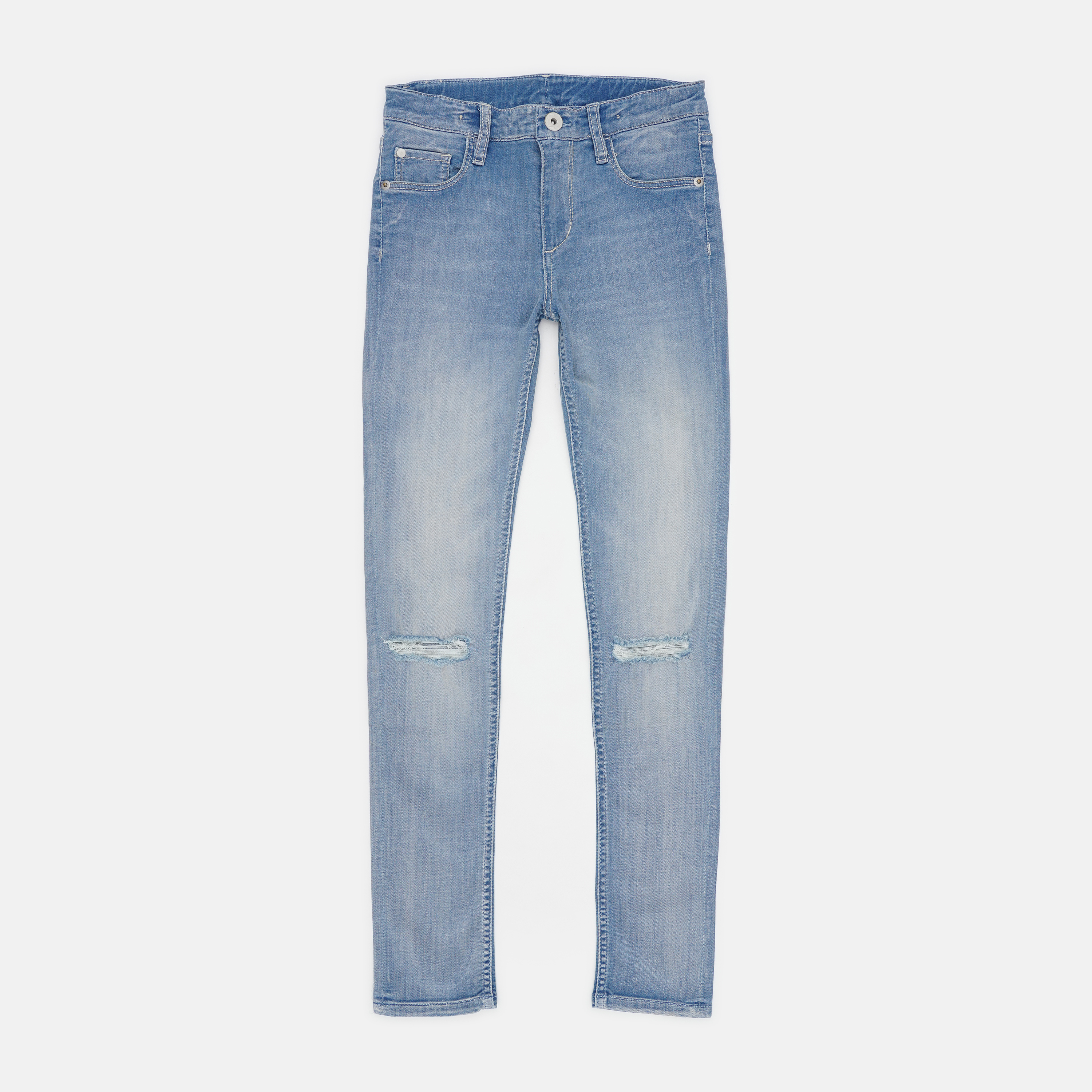 Джинсы для девочки H&M 2040509 140 см Голубой (2030000305575)