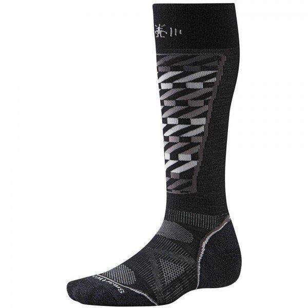 Шкарпетки Smart Wool Men's PhD Ski Light Pattern  Black/White (1033-SW SW017.960-XL)