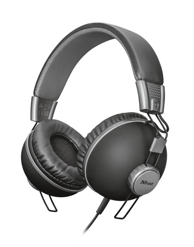 Гарнітура Trust Noma Over-Ear Matte Black (22578)