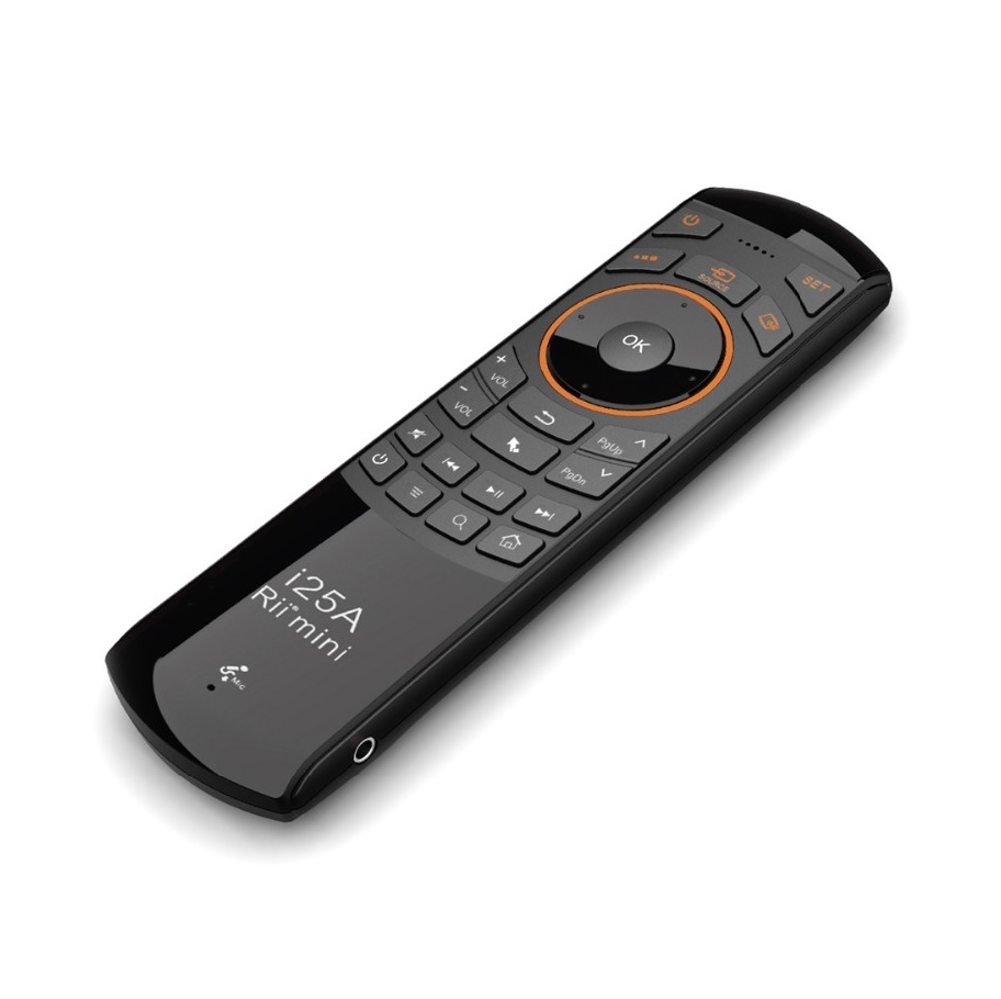 Аеромиш з клавіатурою та мікрофоном Rii mini i25A (hub_4cs_0030)