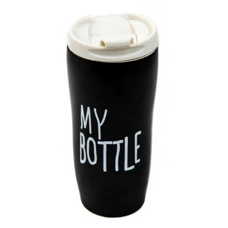 Керамічний термокухоль My Bottle 450 мл Black (hub_np2_0213)