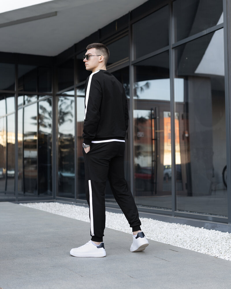 Спортивный костюм мужской Pobedov Black moon 384281 L Черный (00000008548)