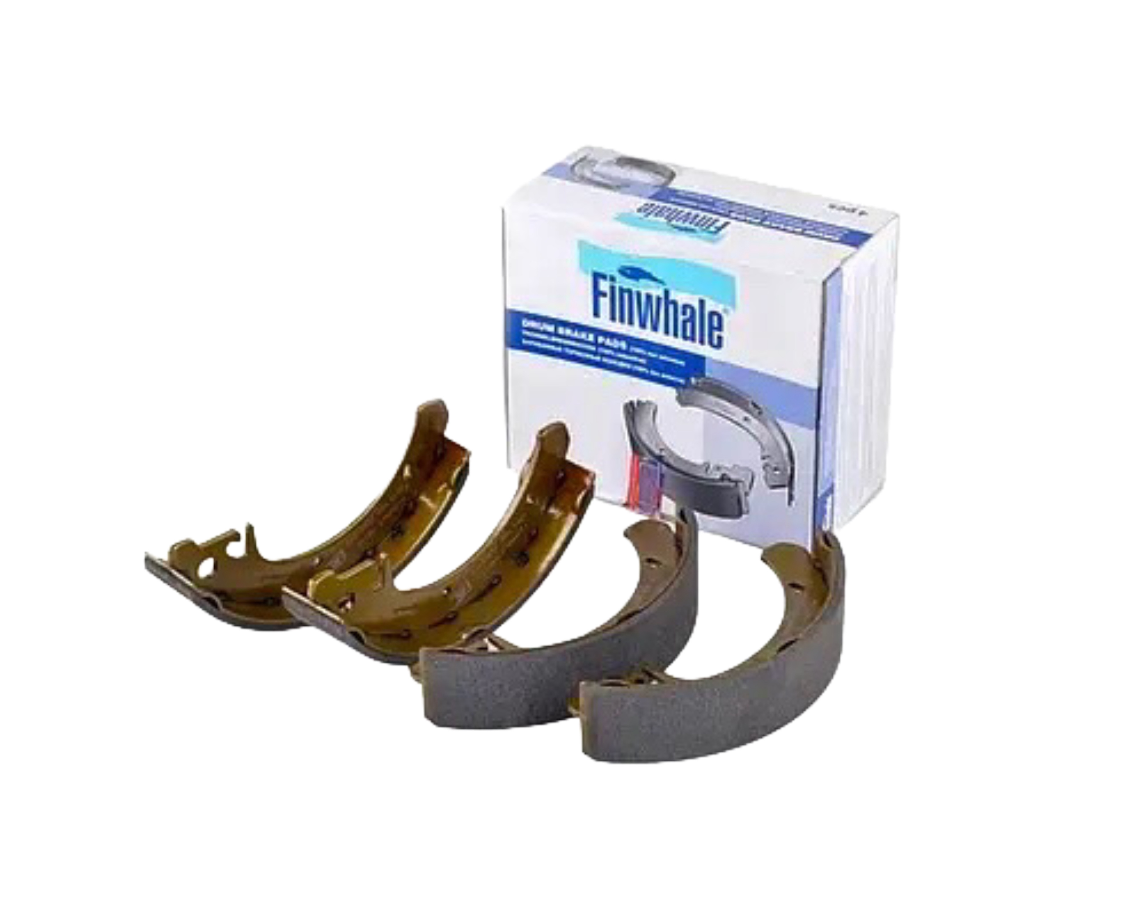 Колодки тормозные задние FINWHALE ВАЗ 4 шт (21080-3502090-55)