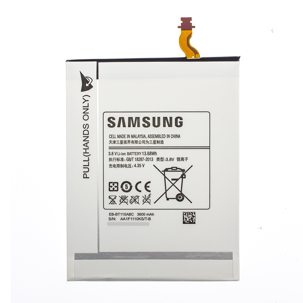 Акумулятор EB-BT115ABC до Samsung Galaxy Tab 3 Lite T115 3600 mAh (03949-3)