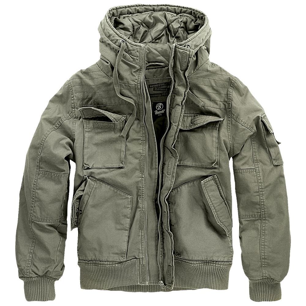 Куртка Brandit Bronx Jacket OLIVE S Оливковий (3107.1)