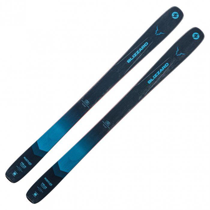Гірські лижі дитячі Blizzard Rustler Twin Jr 118 + кріплення Marker 4.5 Чорний із синім blzrd-118-fdt
