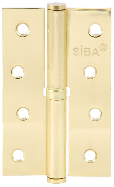 Петля стальная 125 Мм 1Bb Полированная Латунь Bp, Левая Siba 1Bb 5x3x2.5 Мм Fhp R Bp