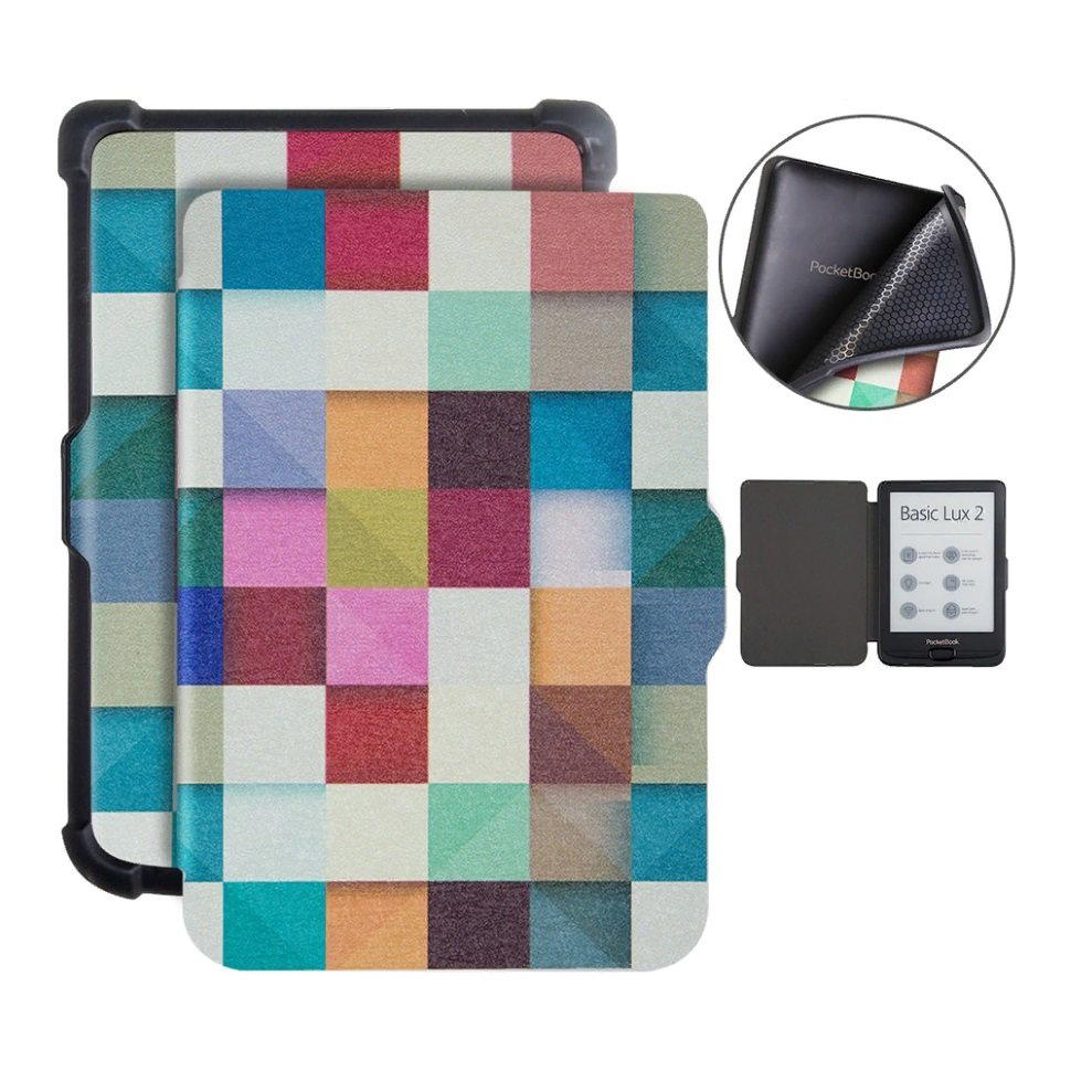 Обкладинка AIRON Mosaic для PocketBook 616 / 627 / 632 Різнокольоровий (6946795850197)