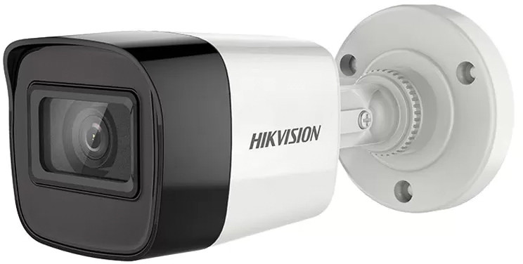 5 Мп Turbo HD відеокамера Hikvision із вбудованим мікрофоном DS-2CE16H0T-ITFS (3.6 мм)