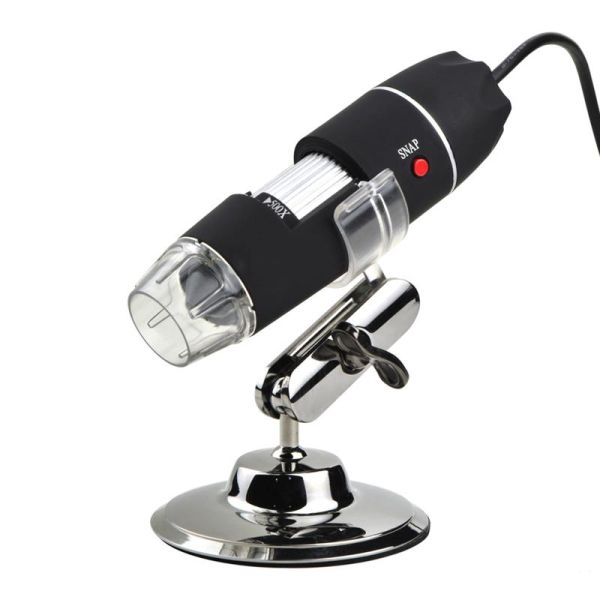 USB микроскоп цифровой Ootdty DM-1600 (0x-1600x) с LED подсветкой Черный (100094)