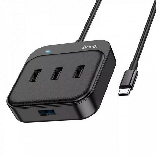 USB HUB розгалужувач 4 в 1 HOCO Easy HB31 USB
