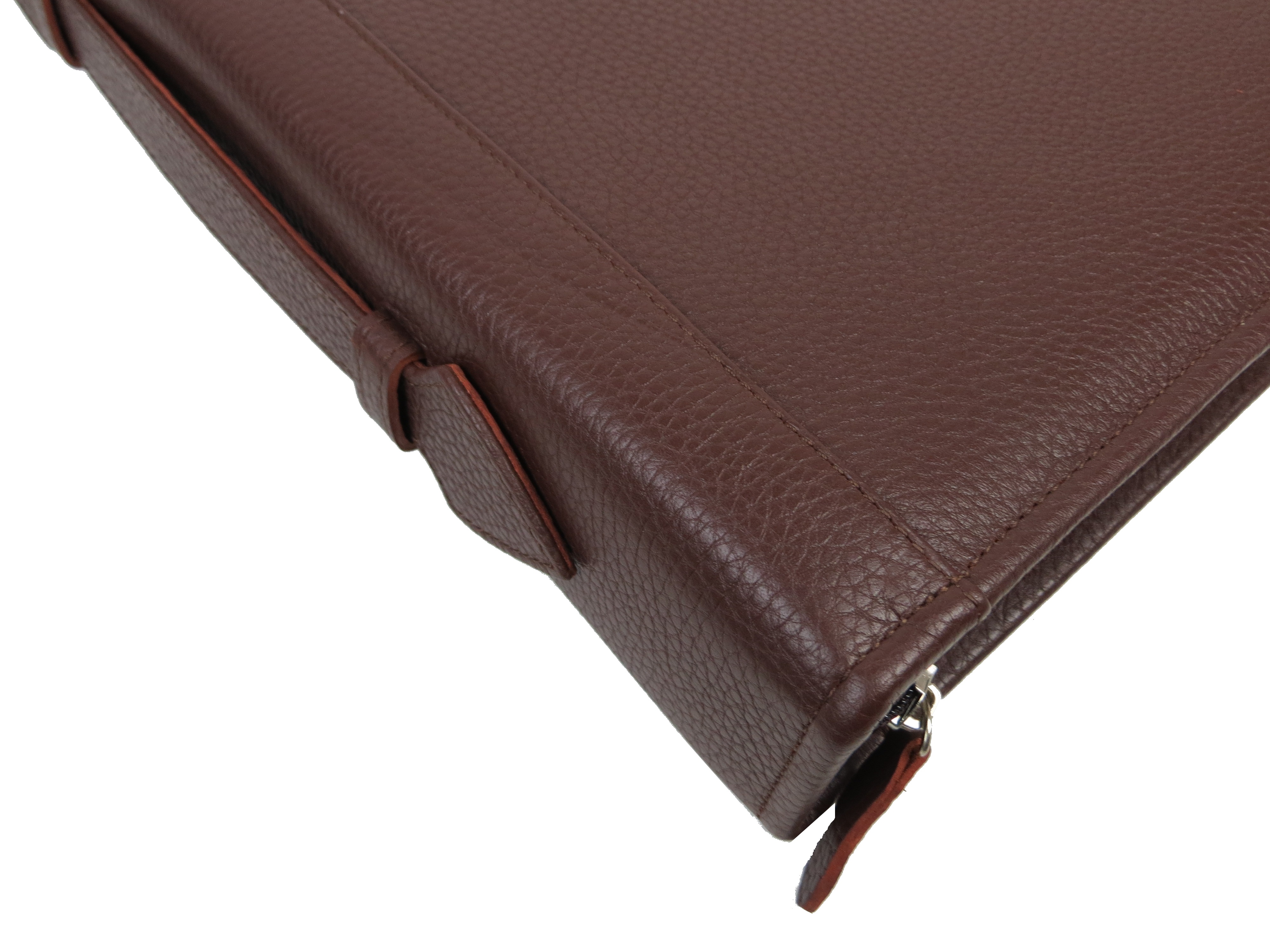 Деловая папка для документов из кожи Portfolio Коричневый (Port1021 brown flotar)
