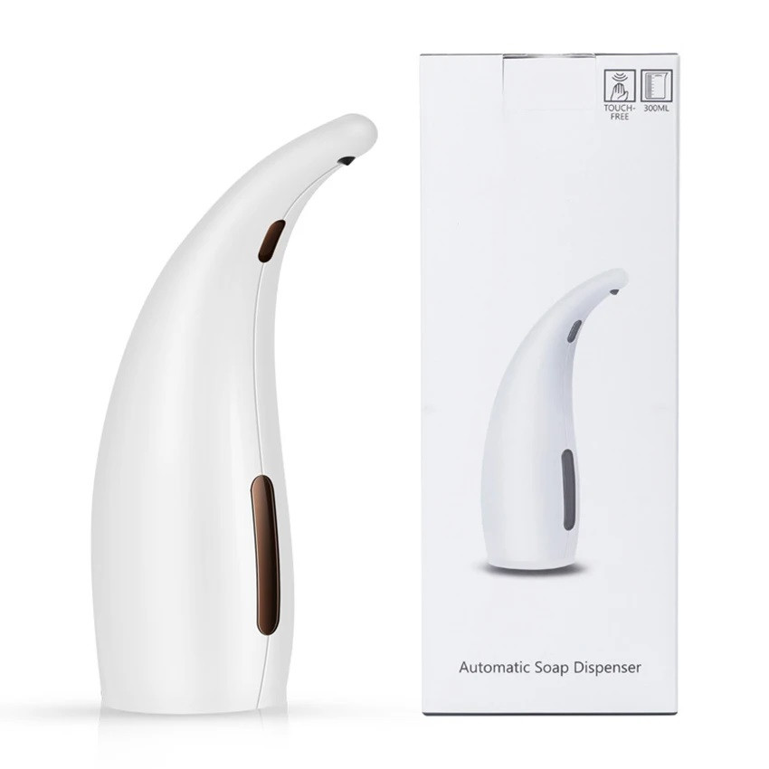 Дозатор для жидкого мыла RIAS Auto Soap Dispenser сенсорный 300 мл White